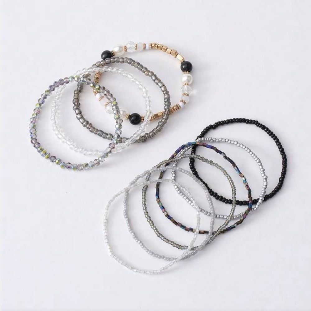 Boho Beaded Bracelet Set M1743